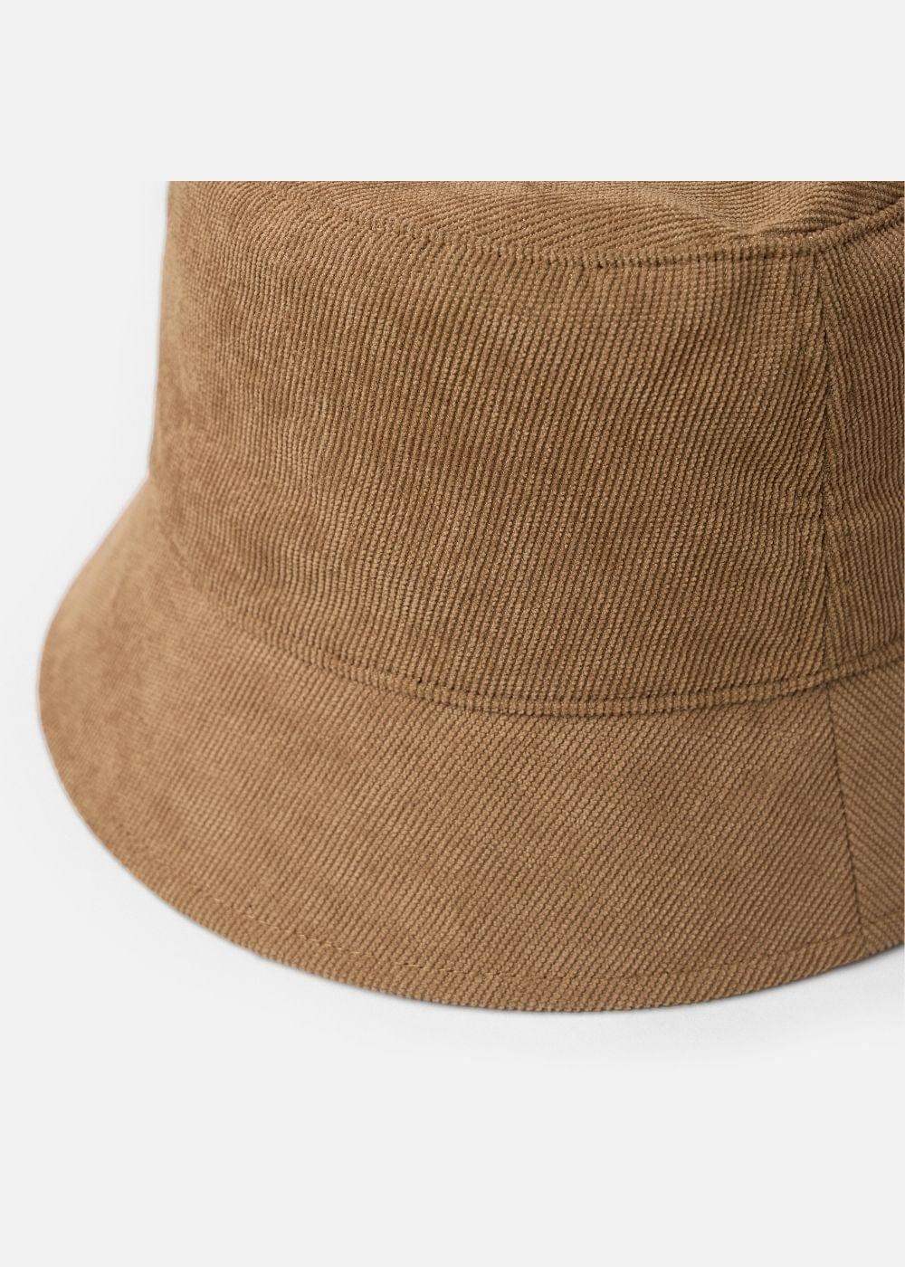 Nón Bucket Corduroy Bền Bỉ NB 18 Nâu - YaMe.vn