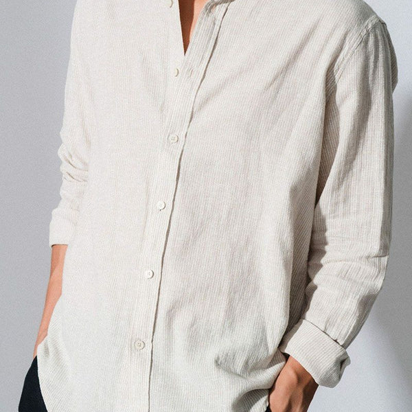 Outfit văn phòng mùa hè: Mát mẻ với vải linen