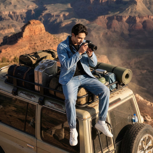 Thích Mặc Jeans Nhưng Ghét Sự Cứng Nhắc? Giải Pháp Quần Jeans Jogger Co Giãn, Linh Hoạt Cho Đàn Ông Hiện Đại