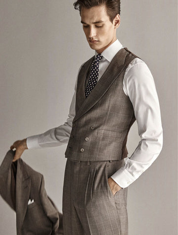 Phối đồ với áo vest không tay (sleeveless blazer)