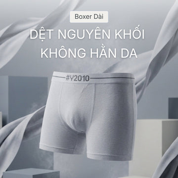 Quần Lót Beginner 082: Thiết kế ống dài và cấu trúc Seamless – Giải pháp cho nỗi lo quần lót bị cuộn và gây lằn