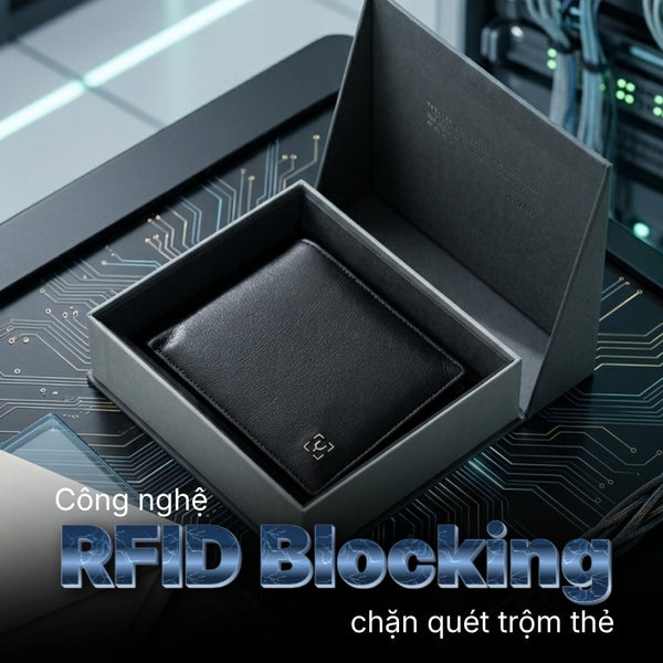 Ví Tài Lộc 004 Khi Chất Da "Xịn" Đi Cùng Công Nghệ Chống Trộm Thẻ