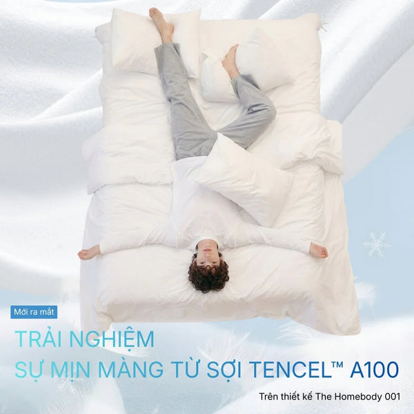 Trải nghiệm sự mịn màng từ sợi TENCEL™ A100 trên thiết kế Áo Thun The Homebody 001