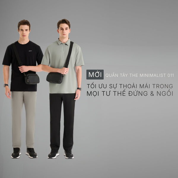 Đánh giá Quần Tây The Minimalist 011: Tối ưu sự thoải mái trong mọi tư thế đứng - ngồi bằng kỹ thuật Crotch Gusset đáy thông minh.