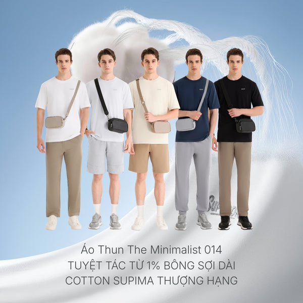 Áo Thun The Minimalist 014 Tuyệt Tác Từ 1% Bông Sợi Dài Cotton Supima Thượng Hạng