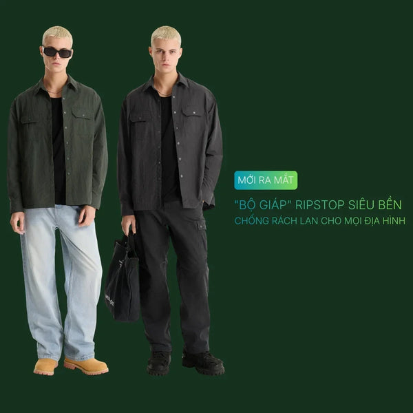 The No Style 228 và RainShield™ Nylon: "Bộ giáp" Ripstop siêu bền chống rách lan cho mọi địa hình.