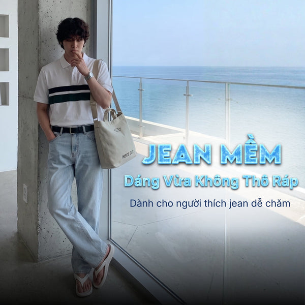 The Original 056: Chiếc Jeans ống đứng bền bỉ nhưng vẫn đủ mềm mại cho ngày dài