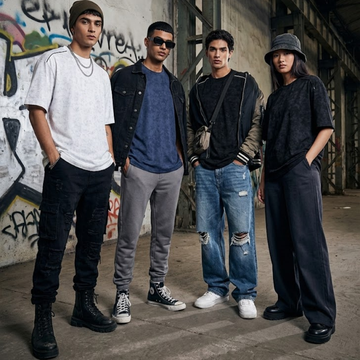 Họa tiết tie-dye: Phong cách Y2K tái xuất và cách phối đồ hợp trend