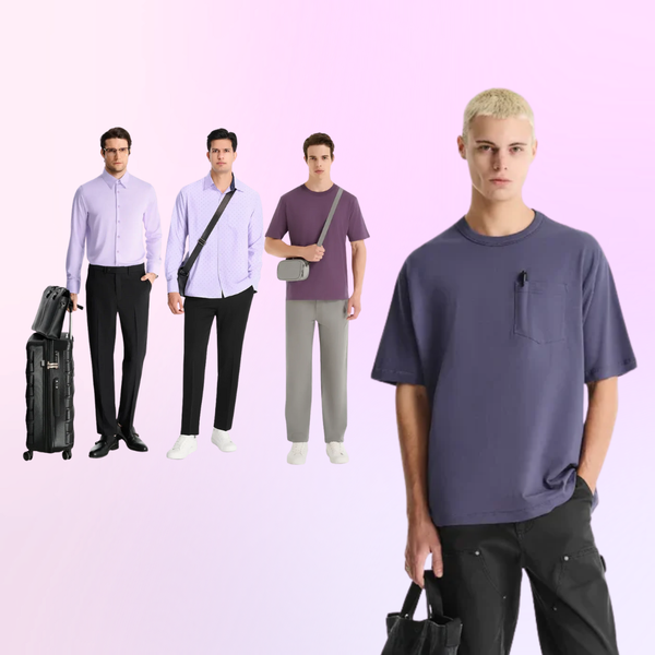 Phối đồ nam màu tím lavender: Gợi ý outfit dịu mắt mà vẫn mạnh mẽ