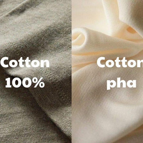 Cách nhận biết vải Cotton thật và Cotton pha Poly bằng mắt thường.