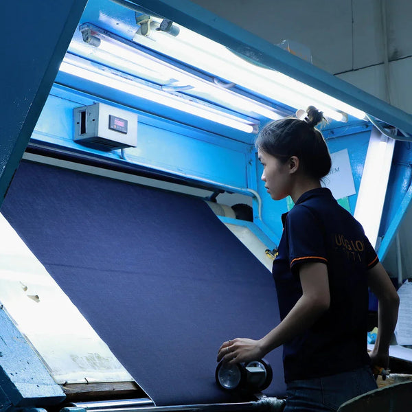 Công nghệ nhuộm khô (DryDye) không dùng nước.