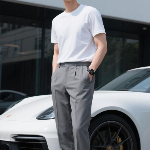 Quần Tây kết hợp sneaker: Phá cách nhưng vẫn tinh tế