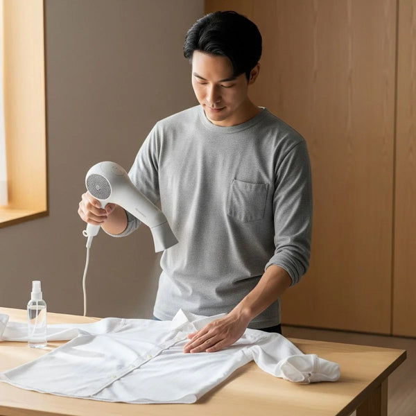 Mẹo làm phẳng quần áo không cần bàn ủi khi đi du lịch.