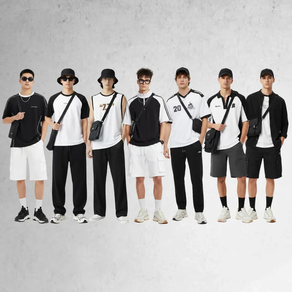 Phối Đồ Nam Màu Trắng Đen (White & Black): Đỉnh Cao Của Sự Tối Giản Và Quyền Lực