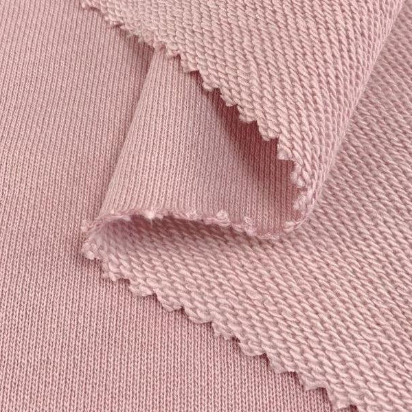 Vải thun da cá (French Terry) – Mặt trong có vòng lặp, chuyên trị Hoodie.