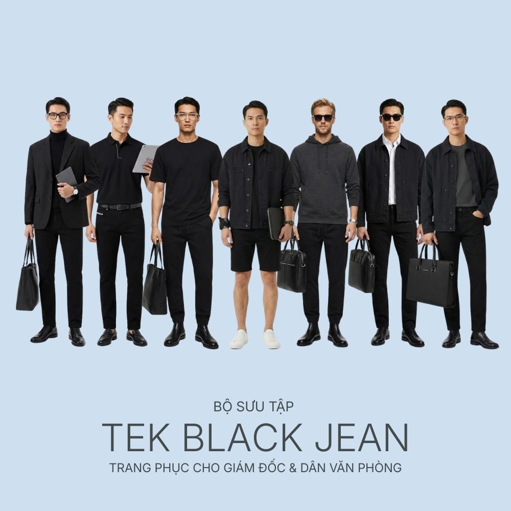 Bộ sưu tập Tek Black Jean - YaMe.vn