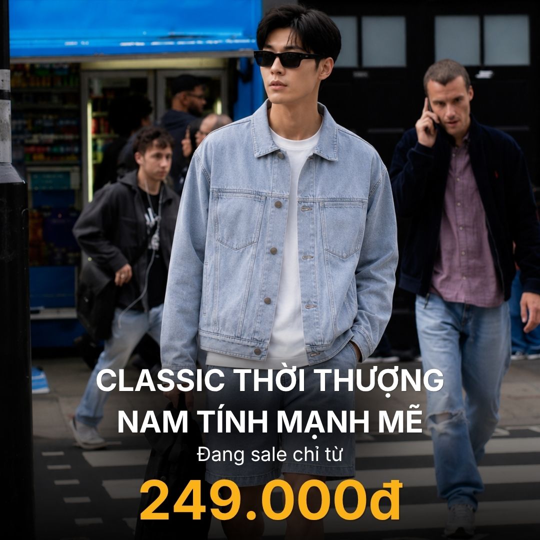 Áo Khoác Jean - YaMe.vn