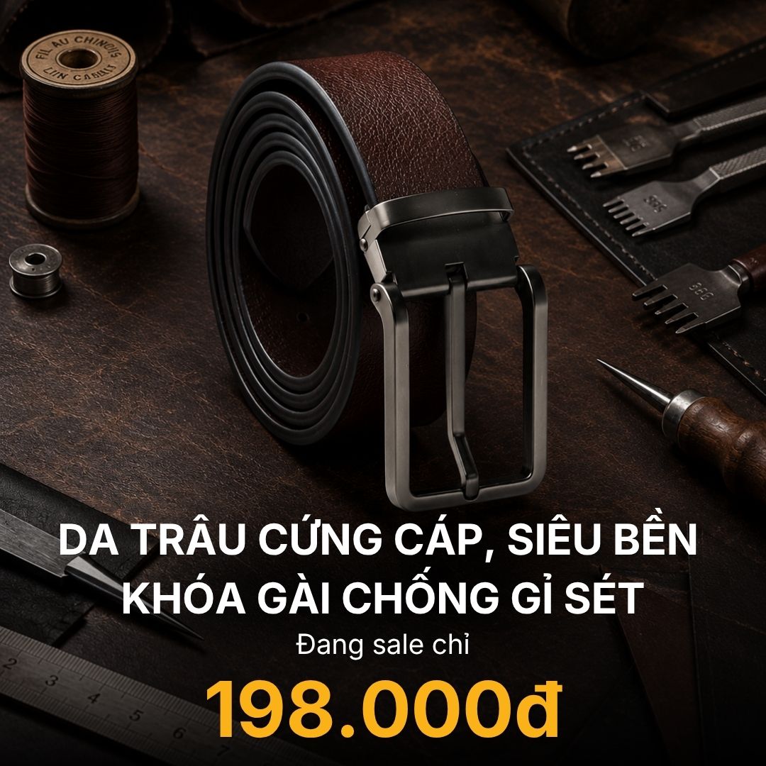 Dây Nịt Da Trâu - YaMe.vn