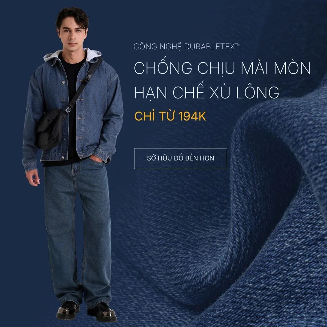 Công Nghệ DurableTex™ (Trang Phục Chống Chịu Mài Mòn, Hạn Chế Xù Lông)