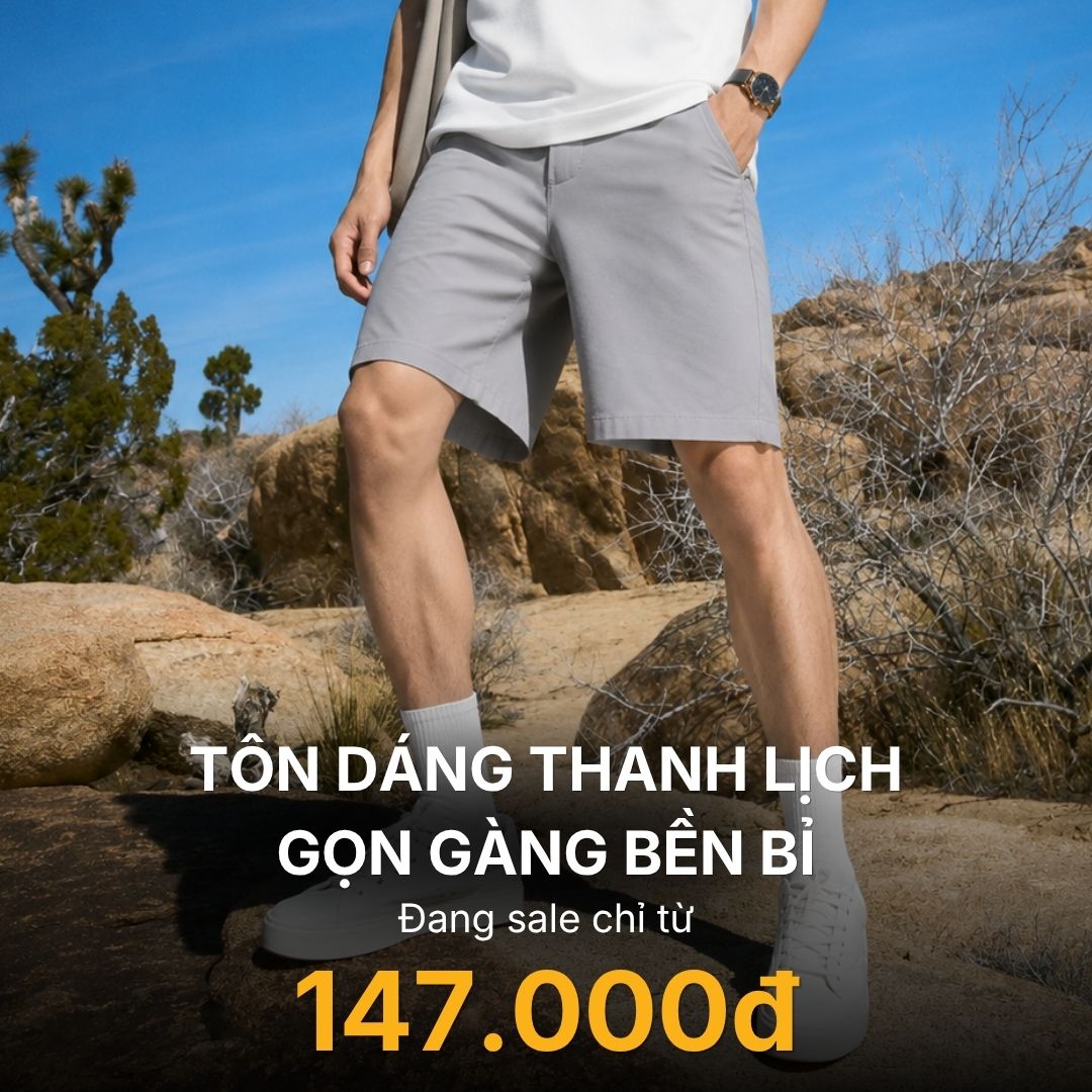 Quần Short Kaki - YaMe.vn