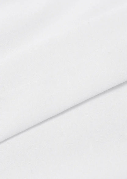 Áo Sơ Mi Trơn Tay Dài Vải Hoa Hồng Kháng Khuẩn WRINKLE FREE 10 Trắng - YaMe.vn