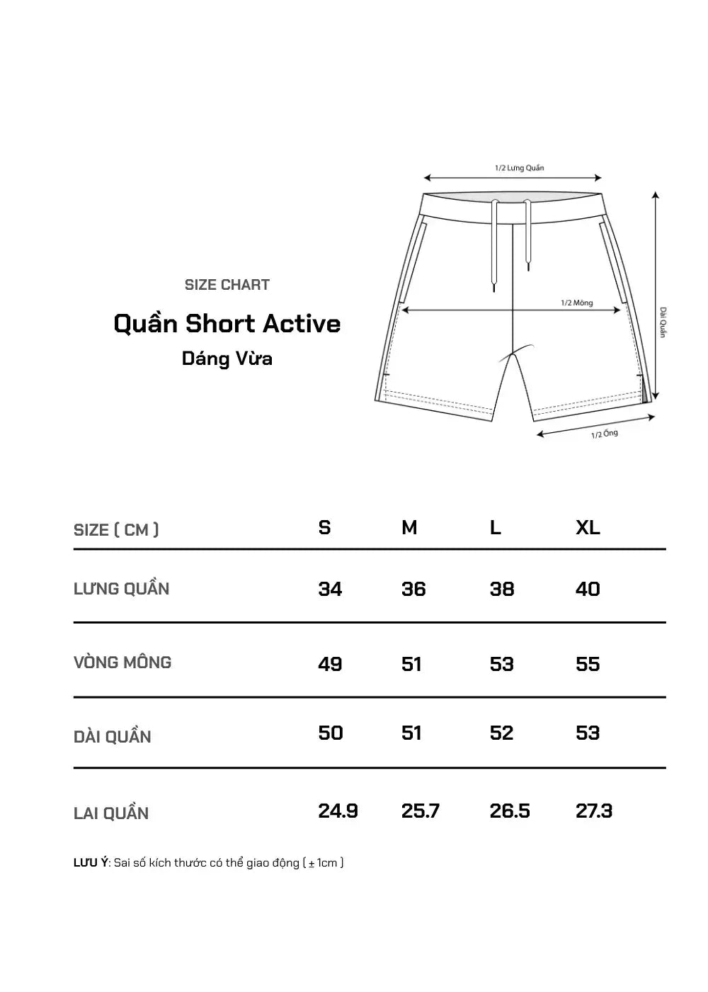 Quần Short Active Beginner 06 Nâu - YaMe.vn