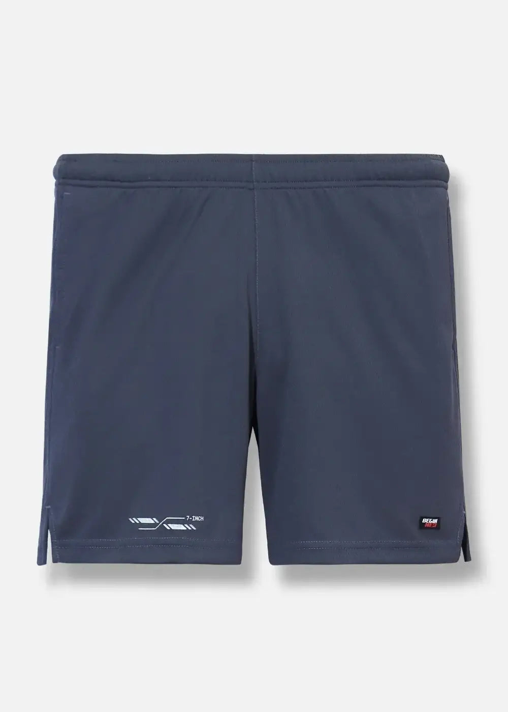 Quần Short Thun 7 Inch Vải Hexagon Thoáng Khí Beginner 05 Xám Đậm - YaMe.vn