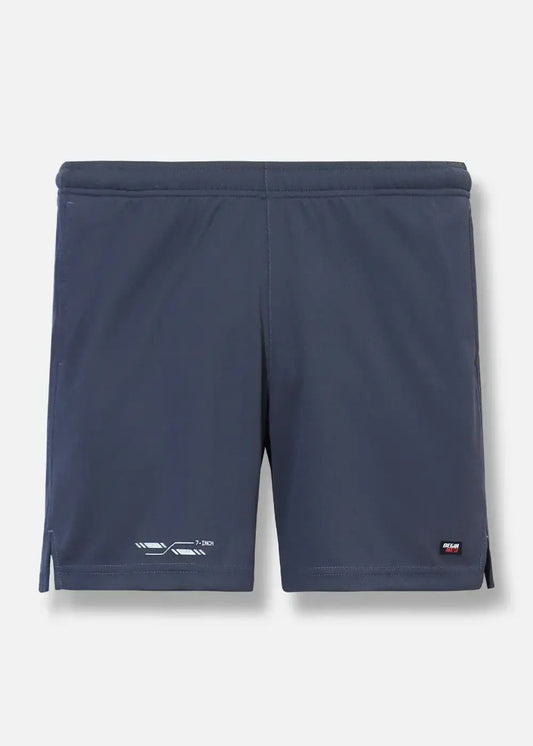 Quần Short Thun 7 Inch Vải Hexagon Thoáng Khí Beginner 05 Xám Đậm - YaMe.vn