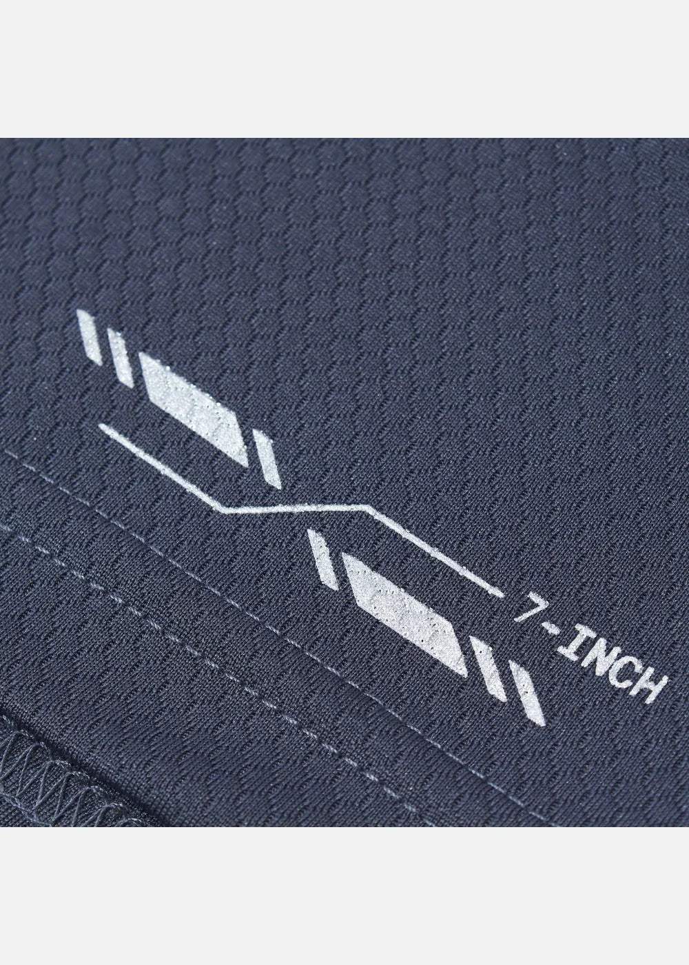 Quần Short Thun 7 Inch Vải Hexagon Thoáng Khí Beginner 05 Xám Đậm - YaMe.vn