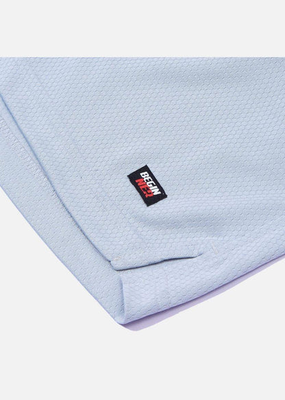 Quần Short Thun 7 Inch Vải Hexagon Thoáng Khí Beginner 05 Xám Nhạt - YaMe.vn