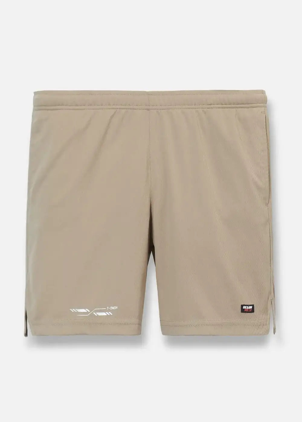 Quần Short Thun 7 Inch Vải Hexagon Thoáng Khí Beginner 05 Nâu - YaMe.vn