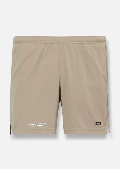 Quần Short Thun 7 Inch Vải Hexagon Thoáng Khí Beginner 05 Nâu - YaMe.vn