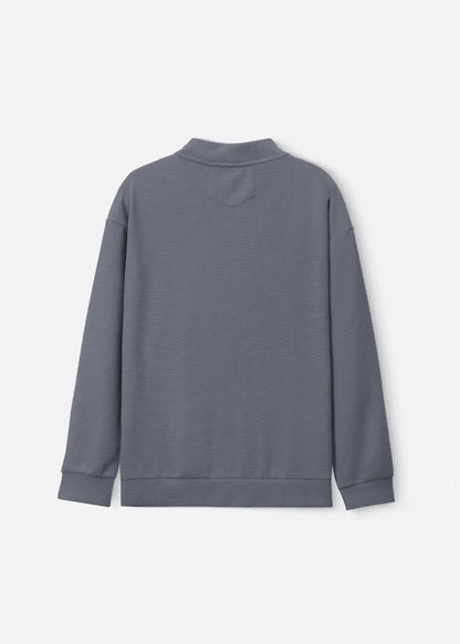 Áo Khoác Cardigan Vải Waffle Thoáng Khí Seventy Seven 38 Xám Đậm - YaMe.vn