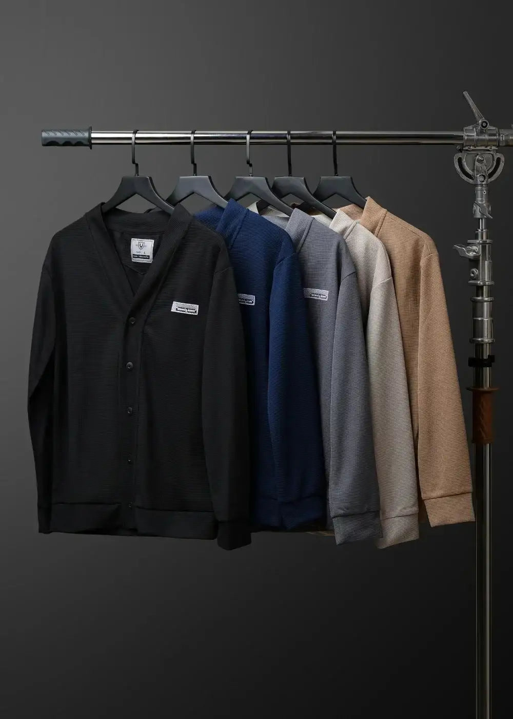 Áo Khoác Cardigan Vải Waffle Thoáng Khí Seventy Seven 38 Be - YaMe.vn