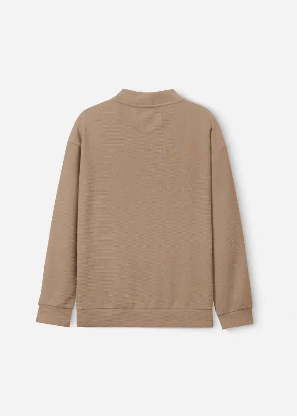 Áo Khoác Cardigan Vải Waffle Thoáng Khí Seventy Seven 38 Nâu - YaMe.vn