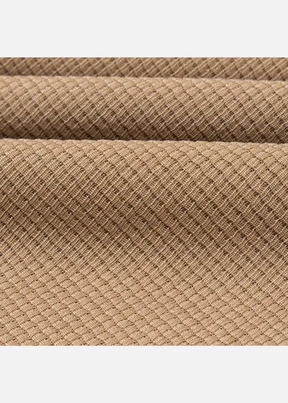 Áo Khoác Cardigan Vải Waffle Thoáng Khí Seventy Seven 38 Nâu - YaMe.vn