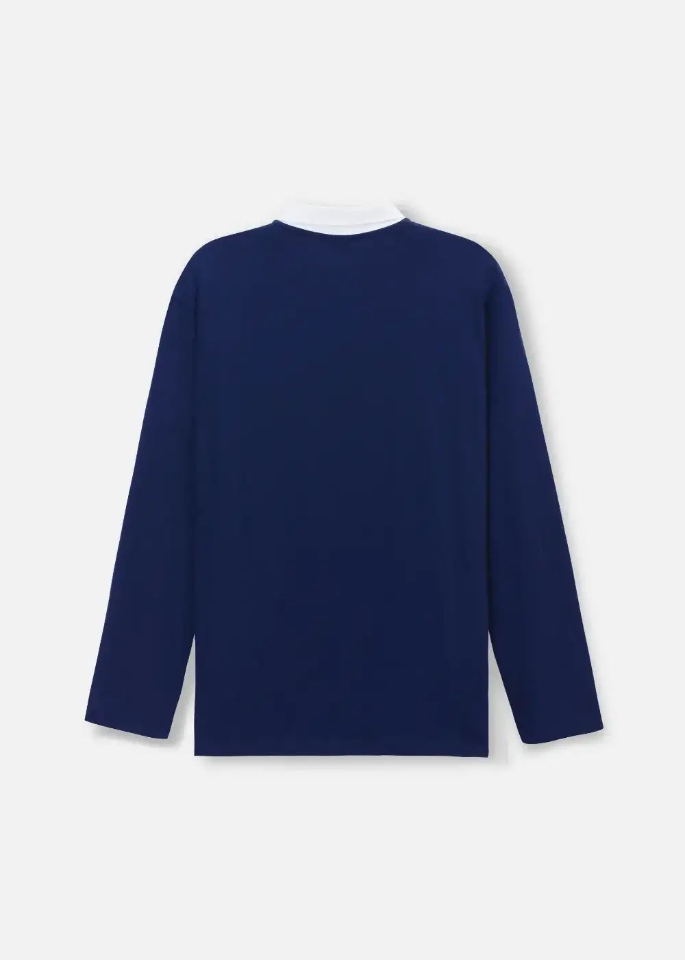 Áo Polo Tay Dài Seventy Seven 20 Xanh Dương Đậm - YaMe.vn