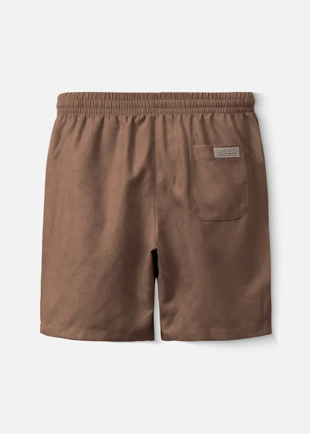 Quần Short Nam Corduroy Lưng Thun Seventy Seven 32 Nâu Đậm - YaMe.vn
