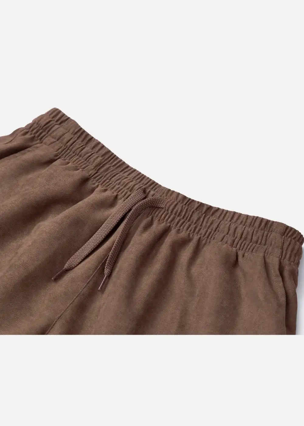 Quần Short Nam Corduroy Lưng Thun Seventy Seven 32 Nâu Đậm - YaMe.vn