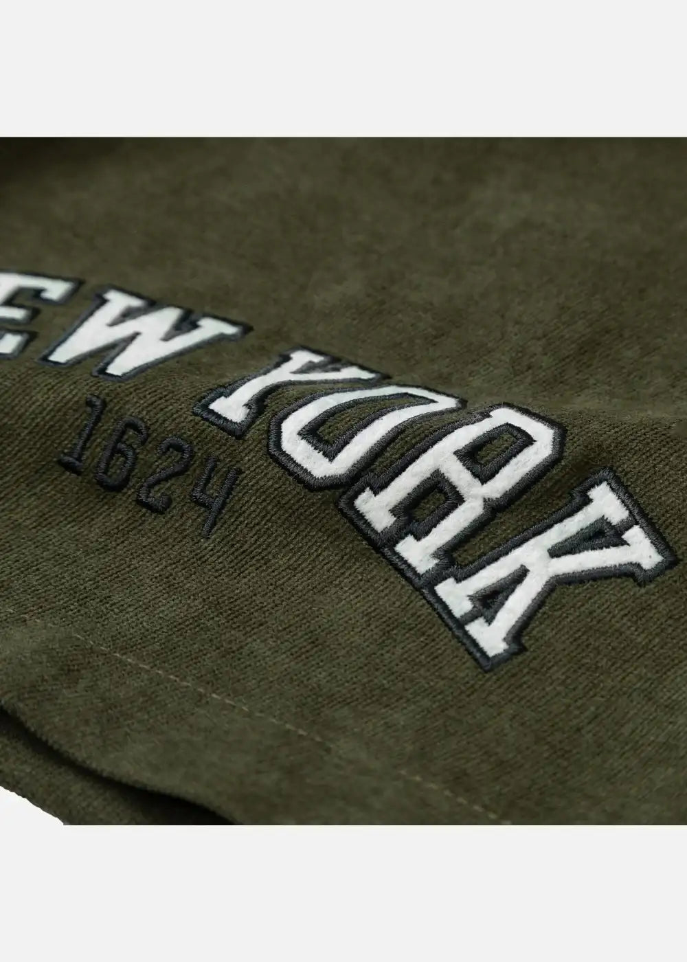 Quần Short Nam Corduroy Lưng Thun Seventy Seven 32 Xanh Lá Đậm - YaMe.vn