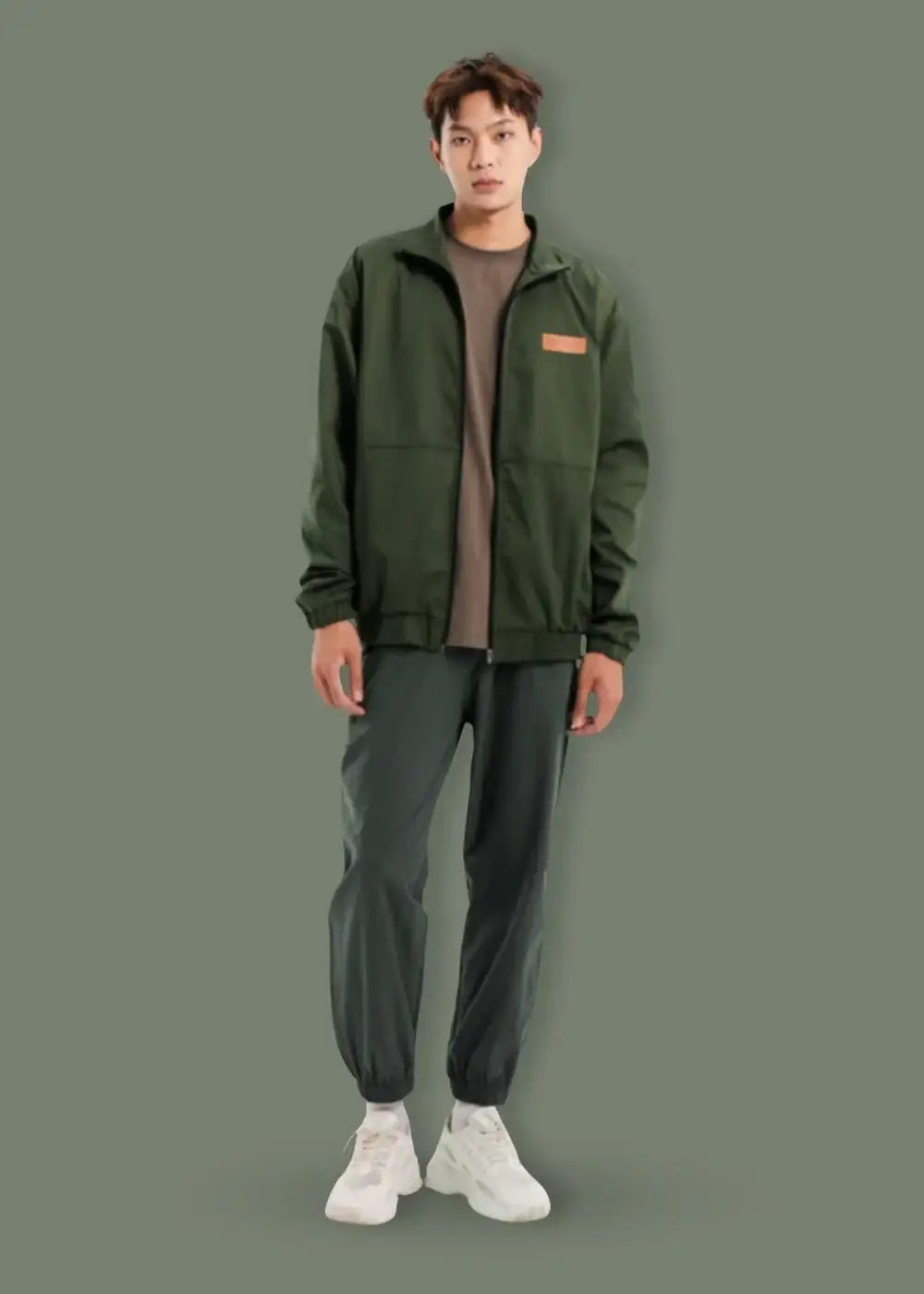 Quần Jogger Dù Nhẹ Nhanh Khô Seventy Seven 34 Xanh Lá Đậm - YaMe.vn