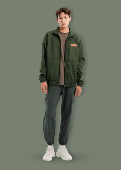 Quần Jogger Dù Nhẹ Nhanh Khô Seventy Seven 34 Xanh Lá Đậm - YaMe.vn