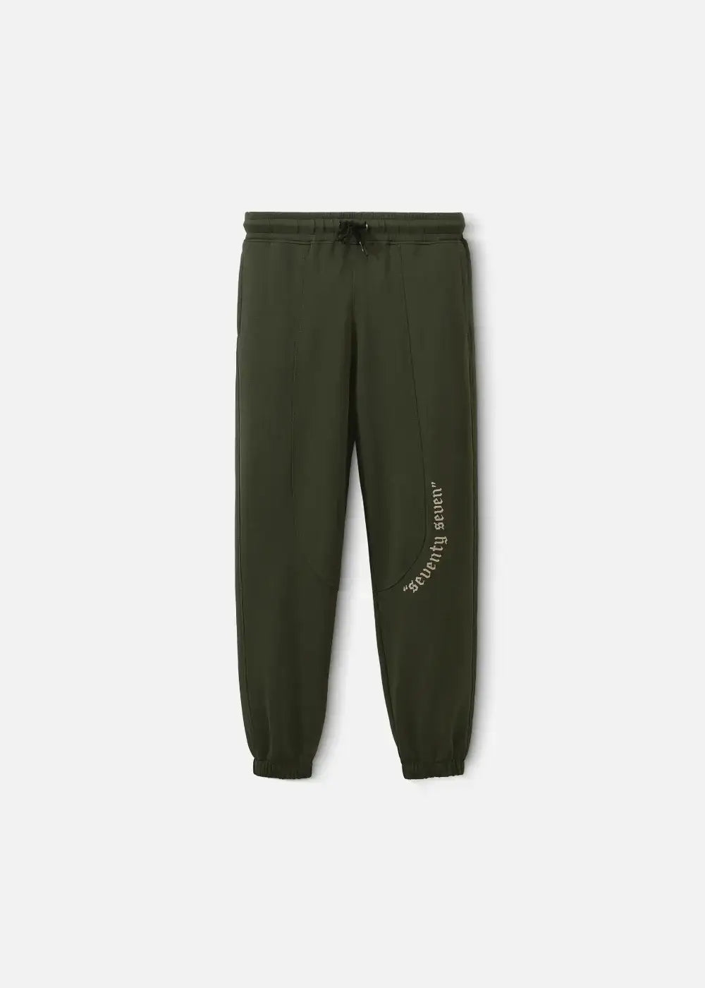 Quần Jogger Thun Seventy Seven 35 Xanh Lá Đậm - YaMe.vn
