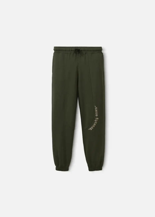 Quần Jogger Thun Seventy Seven 35 Xanh Lá Đậm - YaMe.vn