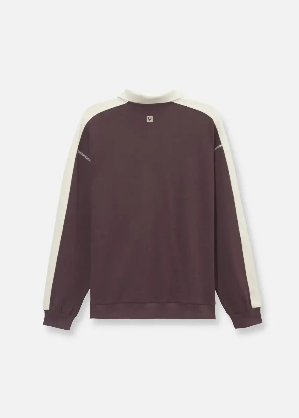 Áo Polo Sweater Cotton Phối Màu No Style M37 Nâu Be - YaMe.vn
