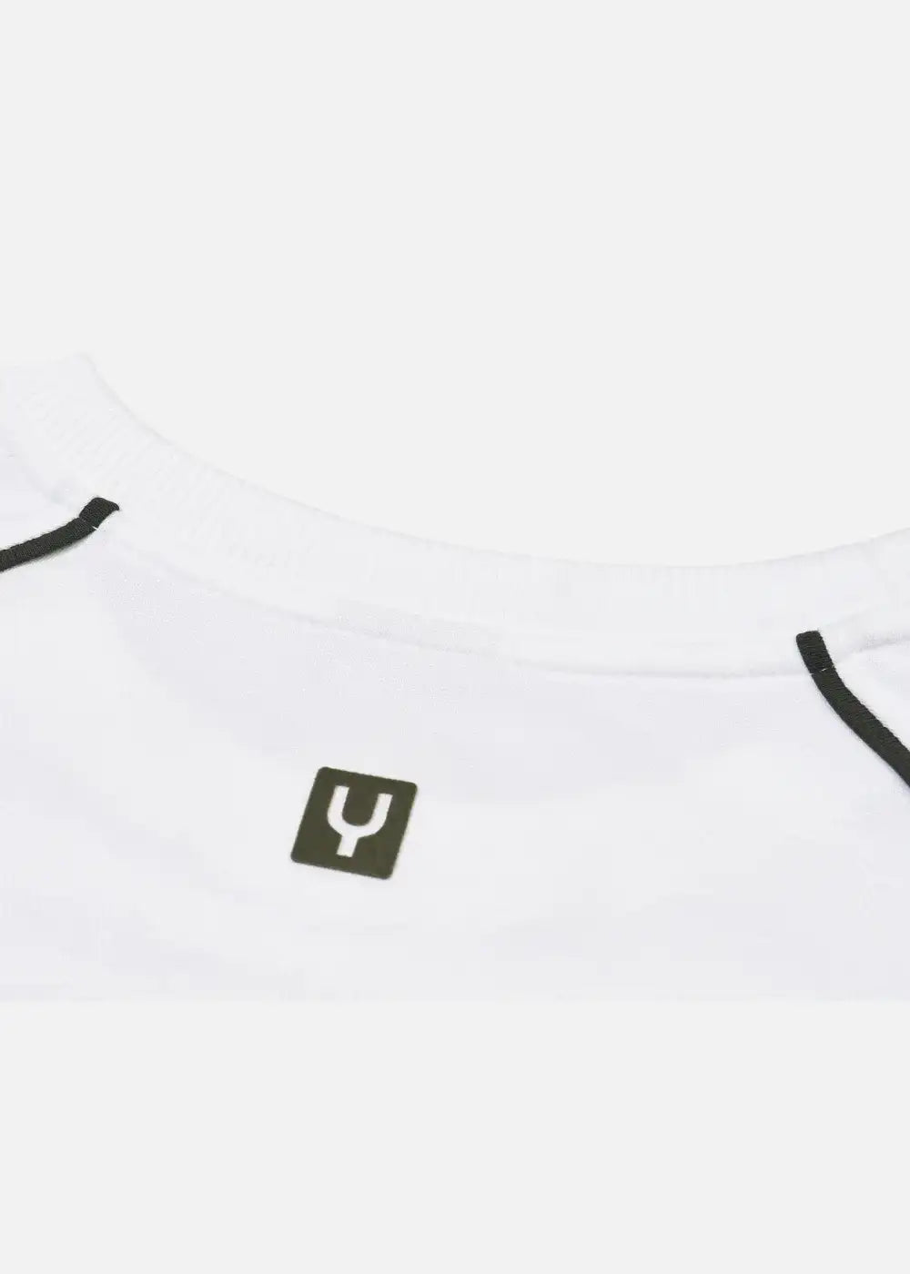 Áo Thun Sweater Raglan No Style M16 Trắng - YaMe.vn