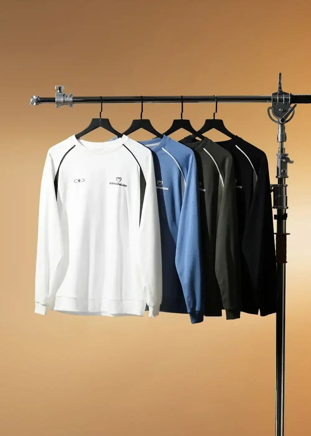 Áo Thun Sweater Raglan No Style M16 Đen - YaMe.vn