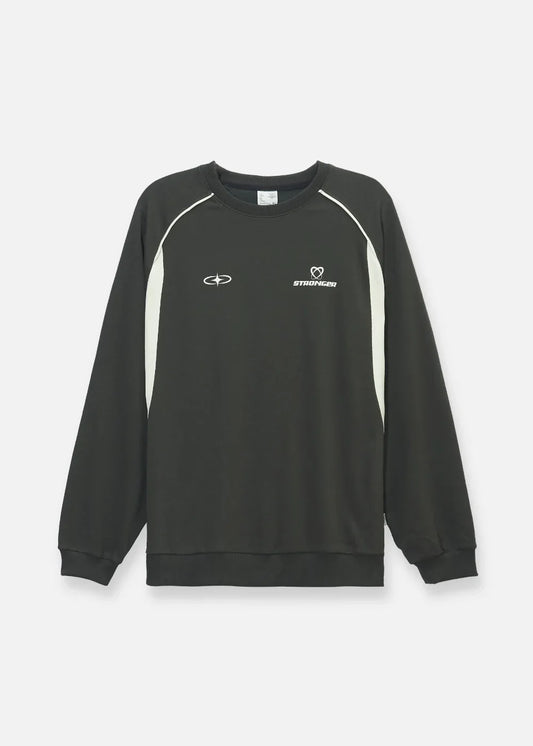 Áo Thun Sweater Raglan No Style M16 Xanh Lá Đậm - YaMe.vn