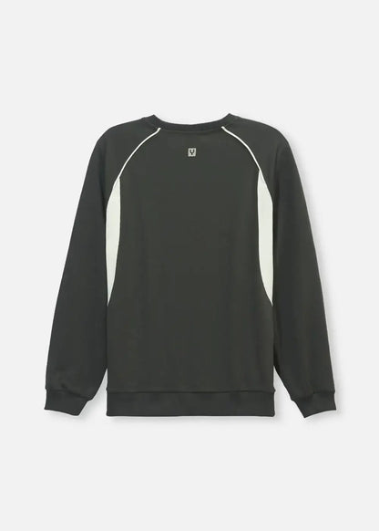 Áo Thun Sweater Raglan No Style M16 Xanh Lá Đậm - YaMe.vn
