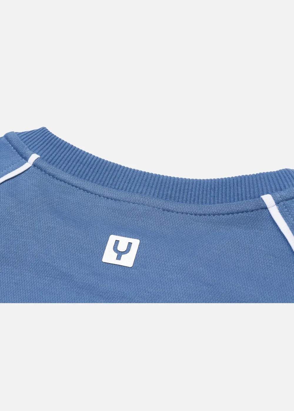 Áo Thun Sweater Raglan No Style M16 Xanh Dương - YaMe.vn
